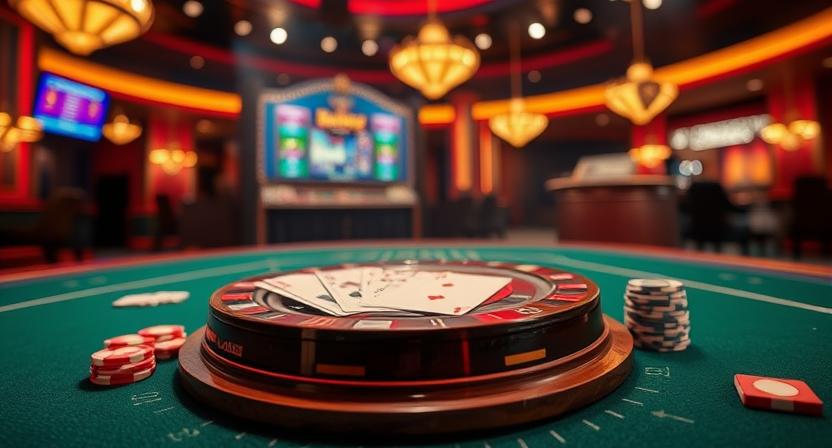 Player account and game selection on MV77